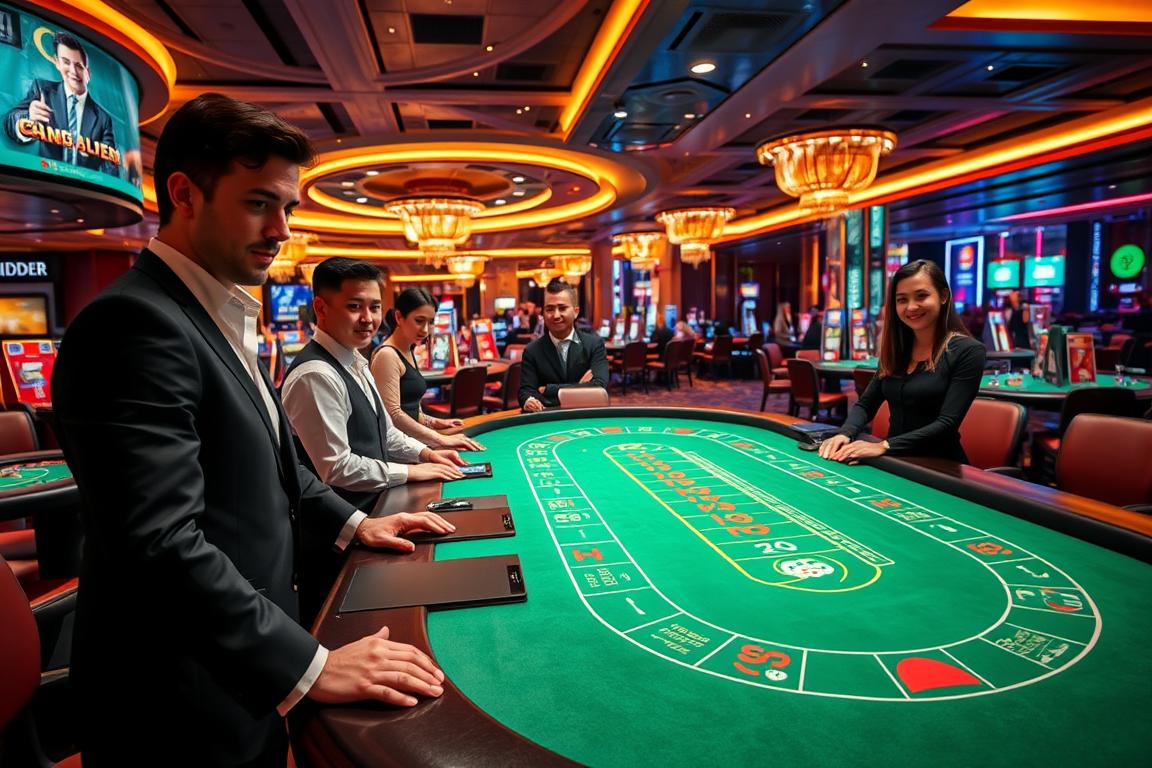 Live dealer HDBET